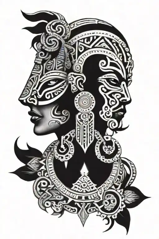 Eka With Aztec Around It