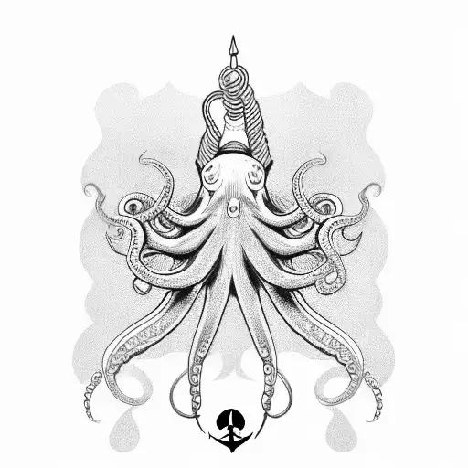 Octopus And Navy Chief Anchor