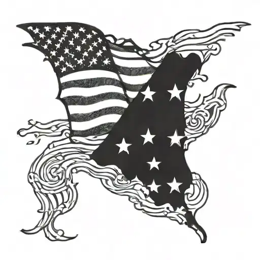 America Flag Country