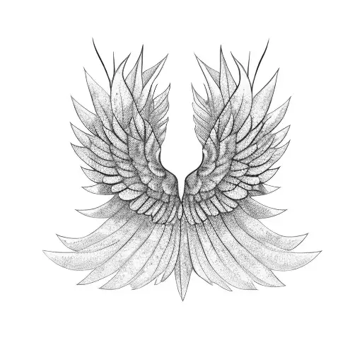 Wings Tree Inside A Triangle