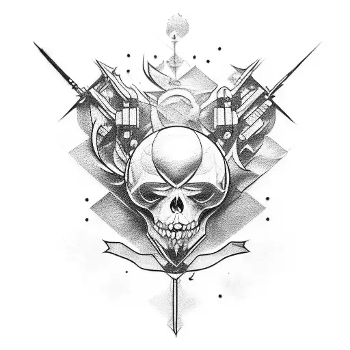 Combine Elements From Different Video Games Into A Unique And Epic Tattoo Design