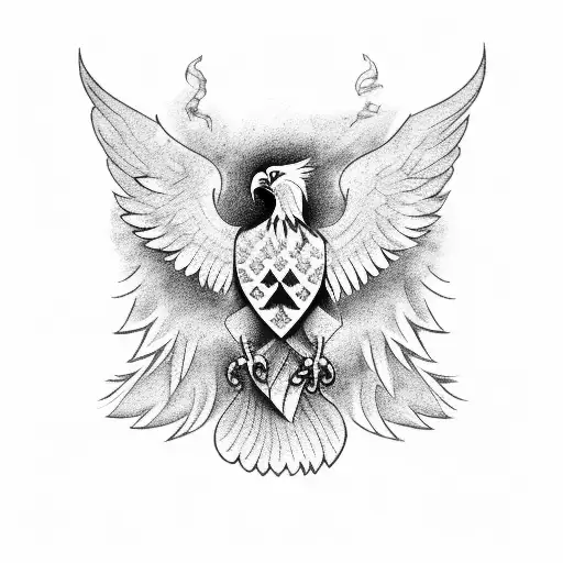 Half Eagle Half Phoenix