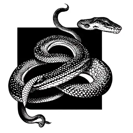 Snake Around The Full Arm