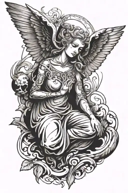 Sherafin Angel Watching