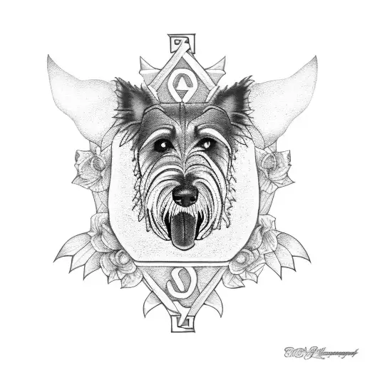 Beeswing And Irish Wolfhound