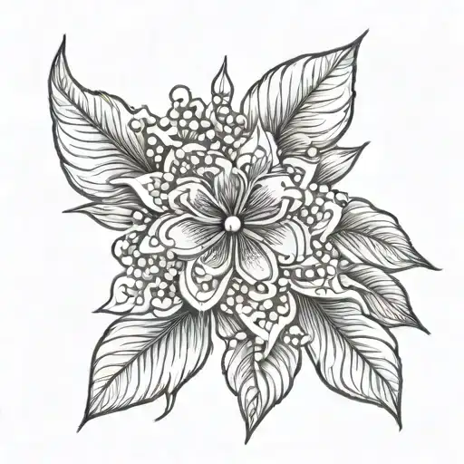 Lilac Flower With The Word Sunshine