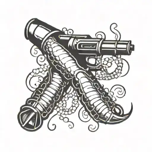 Lobster Champagne Gun Bullet