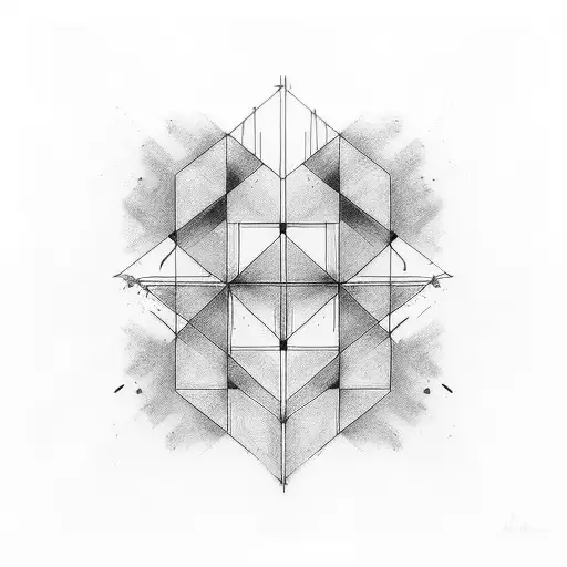 Abstract Representation Of Mondrian's Artwork