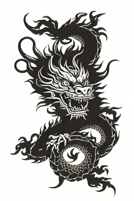 Japanese Dragon Head