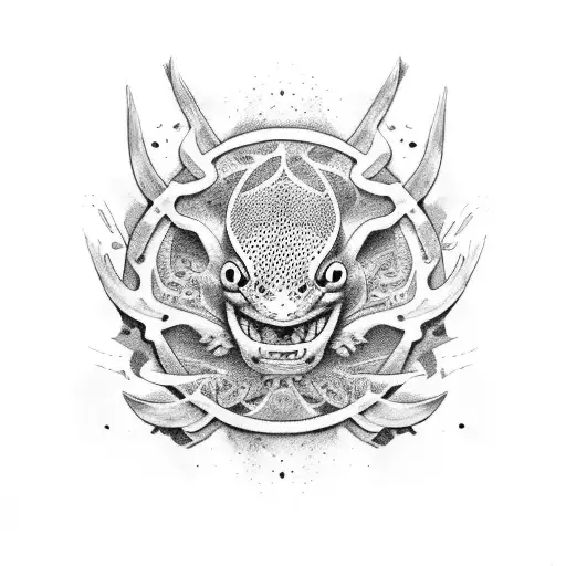 Axolotl Jaguar Warrior