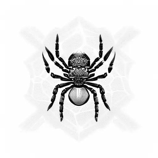 Spider Killing A Skorpion