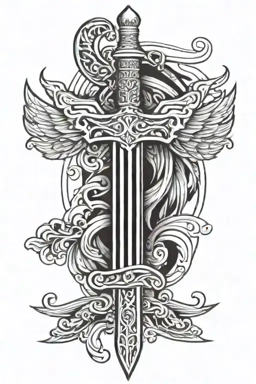 Sword With Wings