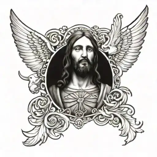 Jesus With Wings