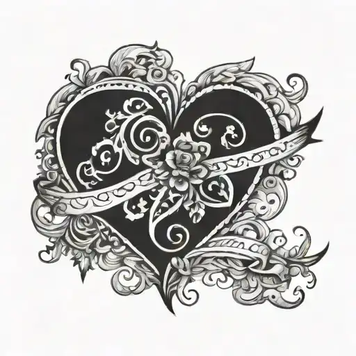 Bineeta Word On Heart Shape