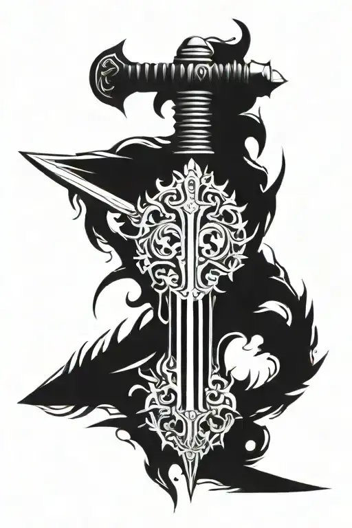 Sword Made From Spine Vertebrae