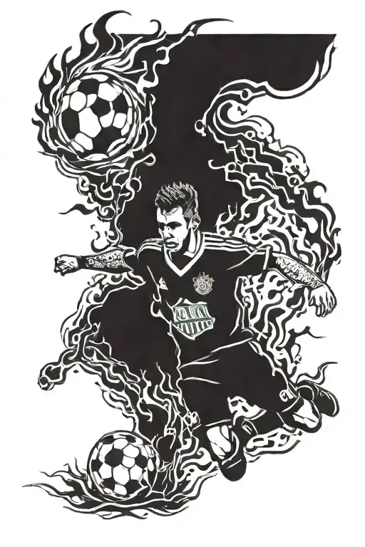 Ultras With Pyro Football