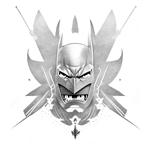 Batman Oni Shogun Samurai Mask