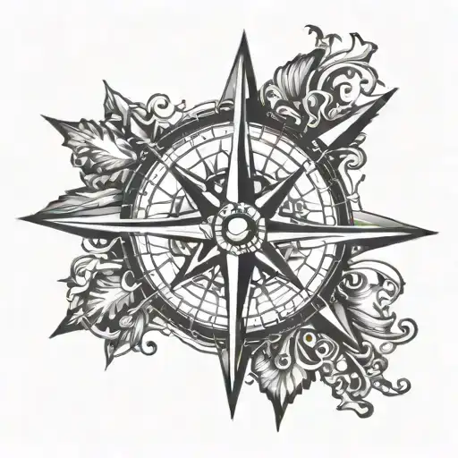 Nautical Compass Rose