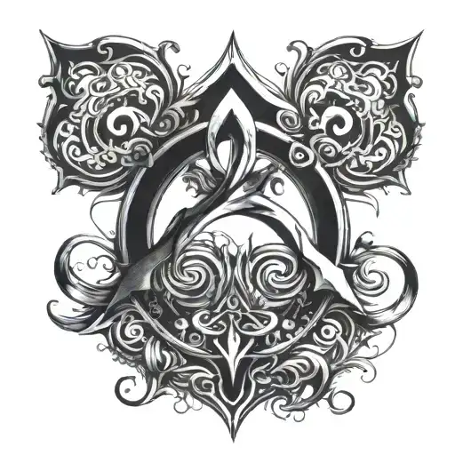 A Powerful Cross That Can Also Look Like An Om Symbol