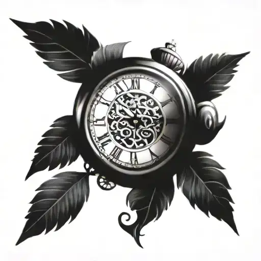 Roman Numerals And Clock