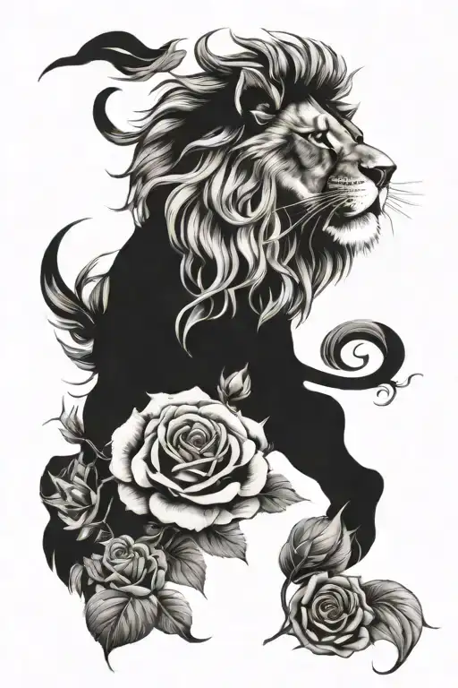 Cloud Rose Lion