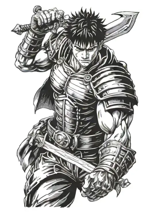 Guts Anime Berserk