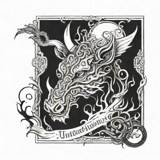 God Related With A Quote Saying Untamed Ambiton