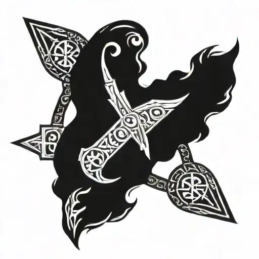 Sun And Moon Norse Runes