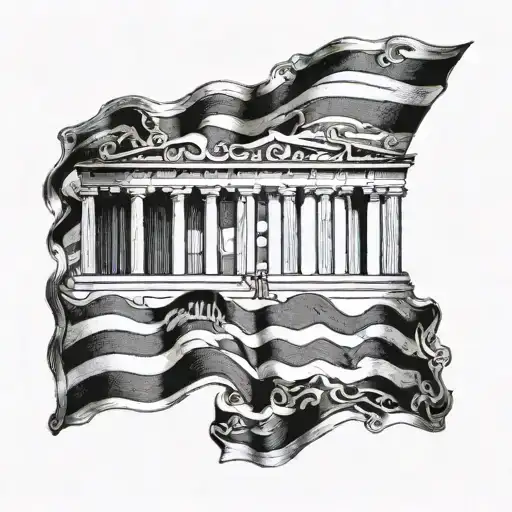 Greece Flag Ancient Andrea Earnest Names