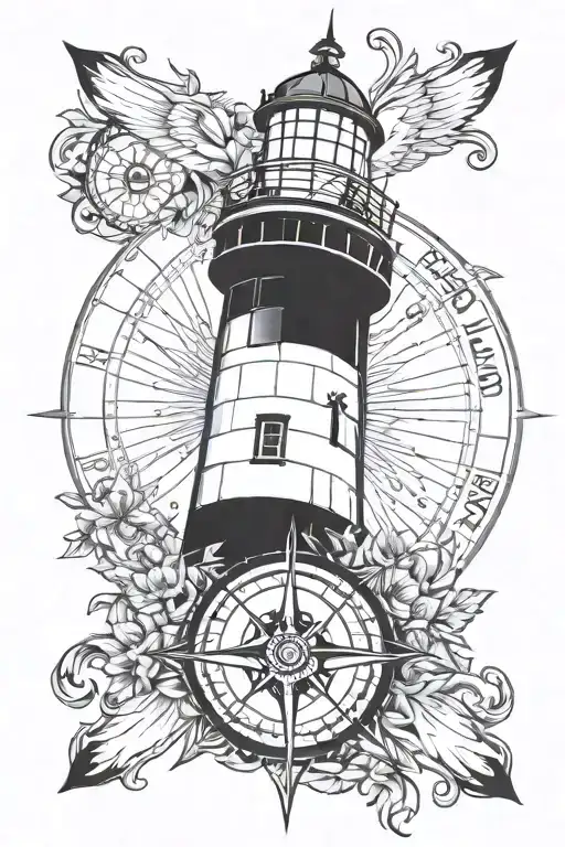 Lighthouse Compass