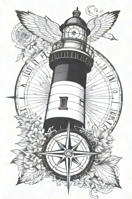 Lighthouse Compass