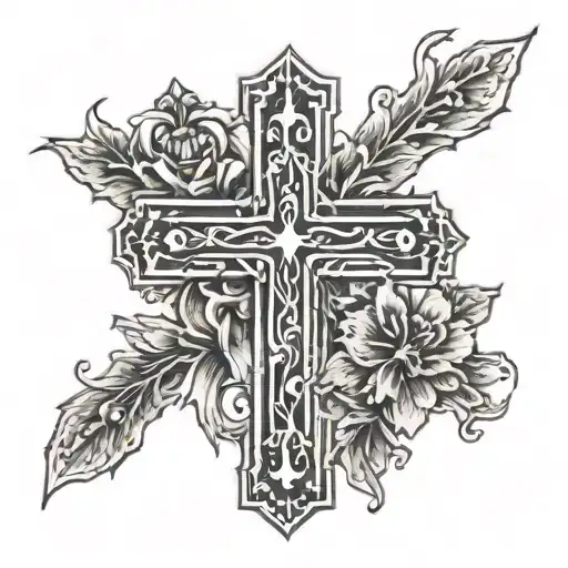 Cross With Mom And Dad