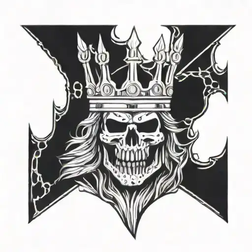 Dead Knight King With A Crown