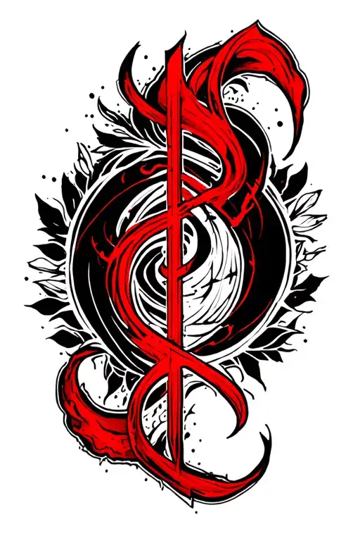 Built Different Writing In Black And Red