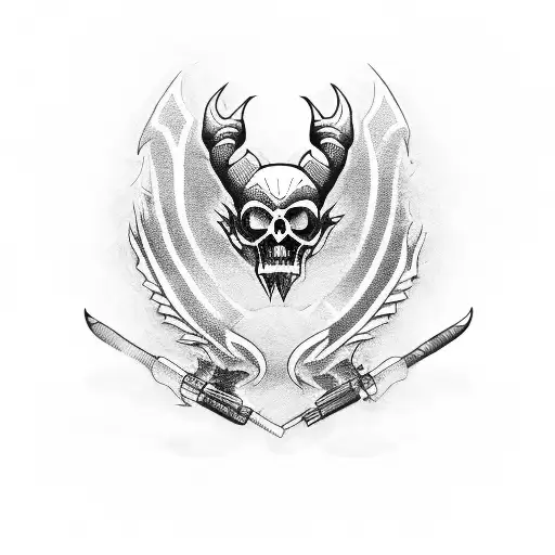 Goth Weapons Patron Long