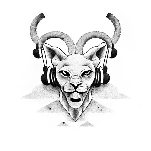 Combine Elements Of Strength Training And Music In A Tattoo Design