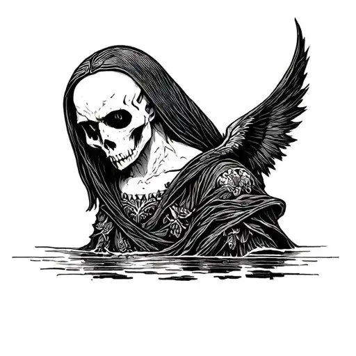 Charon Background Black