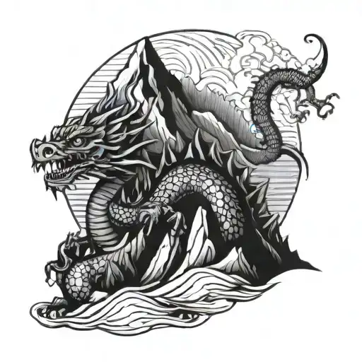 Mountain Small Dragon