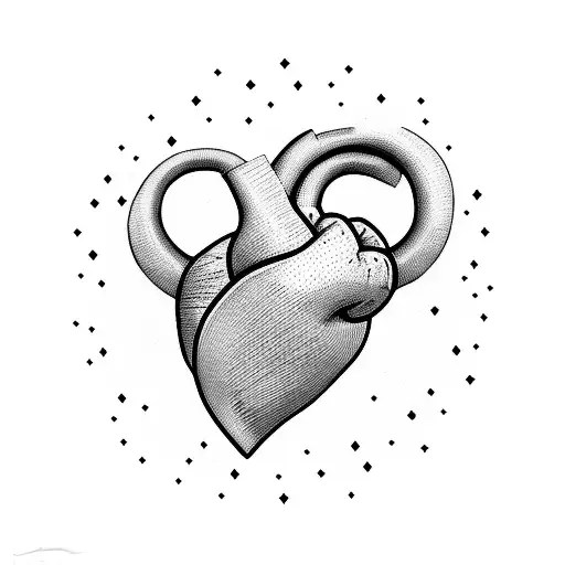 A Winding Road Leading Up To A Heart-shaped Mountain