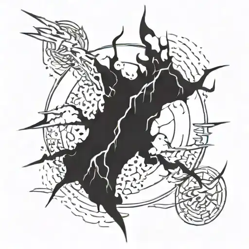 Lightnings Circle Surrounding