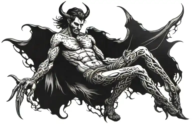 From Angel Azazel To Lucifer Transformation