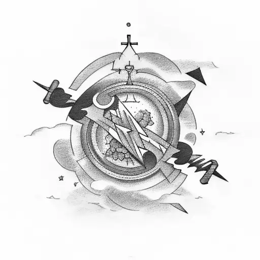 A Bible Verse With Clouds