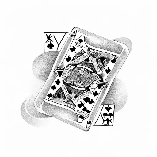 Playing Cards And Car Parts