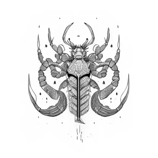 Matching One Ox Tattoo And One Scorpio