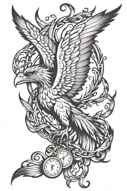 Phoenix Harry Potter Hippogriff Deathly Hallows