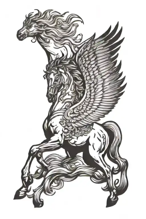 Pegasus Horse