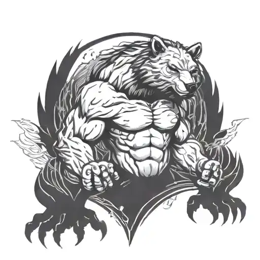 Bear Gym Transformation Ultra Instinct