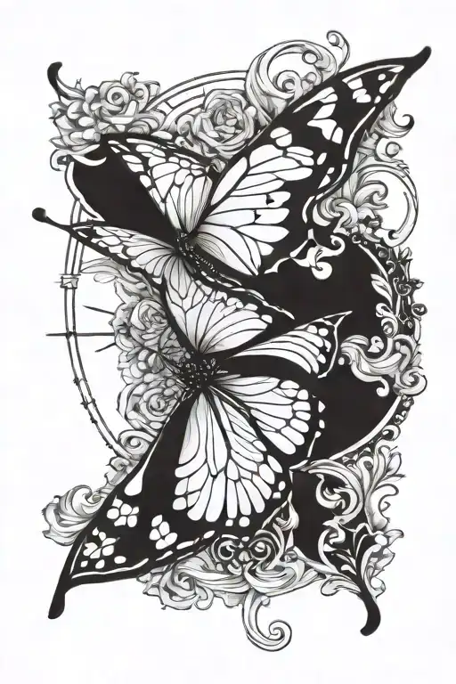 Butterfly And 999 Angel Number 7