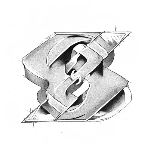 A Stylized Letter D And Letter P Intertwined To Represent The Bond Between You And Your Brother