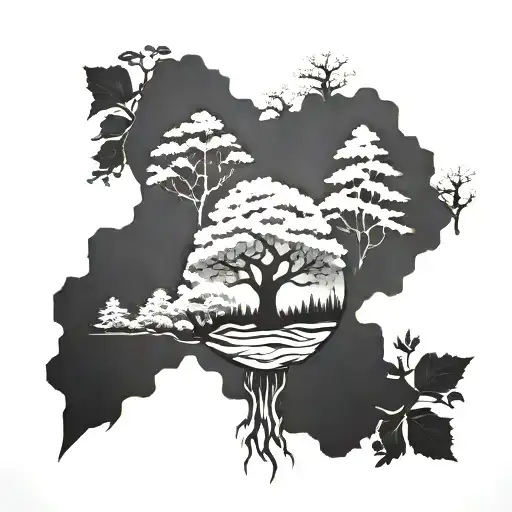 Nature Elements Like Trees